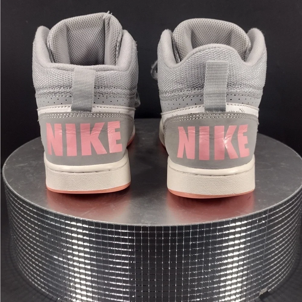 Nike Light Gray High-Top Sneakers